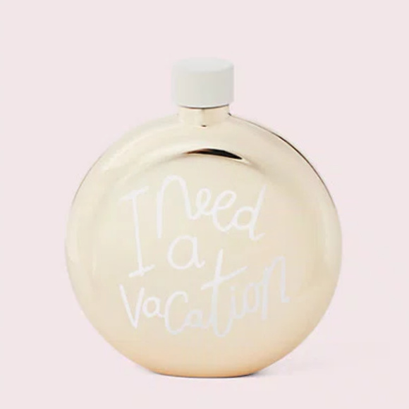 kate spade Other - KATE SPADE Gold Flask